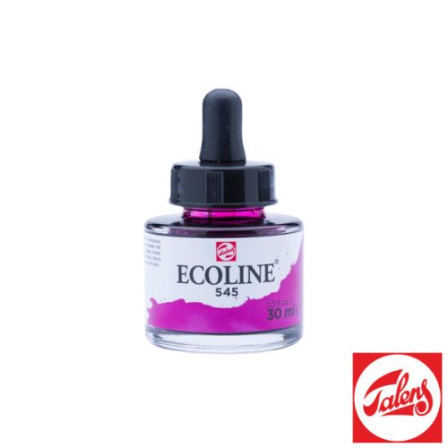 Talens Ecoline folyékony akvarell festék koncentrátum, 30ml, 545 - red violet