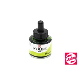   Talens Ecoline folyékony akvarell festék koncentrátum, 30ml, 665 - spring green