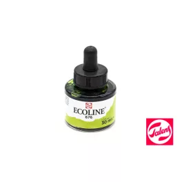   Talens Ecoline folyékony akvarell festék koncentrátum, 30ml, 676 - grass green