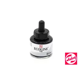   Talens Ecoline folyékony akvarell festék koncentrátum, 30ml, 738 - cold grey light