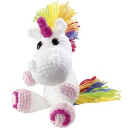 FOLIA Horgoló szett mini - Unikornis