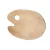 Festőpaletta fa 30x20cm