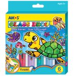 Amos üvegmatricafesték készlet 6x10,5ml