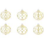 Amos üvegmatrica készlet - Karácsonyi gömb fényvarázs formákkal