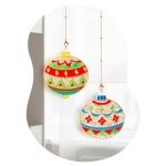 Amos üvegmatrica készlet - Karácsonyi gömb fényvarázs formákkal