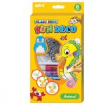 Amos üvegmatrica készlet - Állatok fényvarázs formákkal