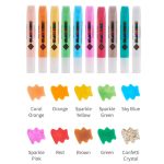 Amos üvegmatrica készlet 10x10,5ml + 12db Állat fényvarázs forma