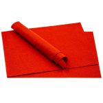 Filc puha 30x42cm, piros