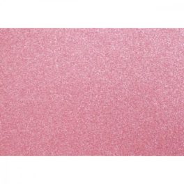 Dekorgumi csillámos A4 - pasztell rózsaszín