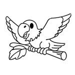 Fényvarázsforma, papagáj