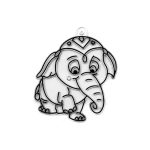 Fényvarázsforma, elefánt