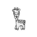 Fényvarázsforma, zsiráf