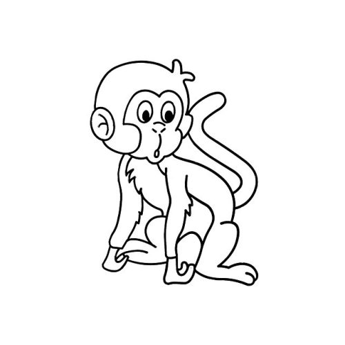 Fényvarázsforma, majom