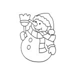 Fényvarázsforma, hóember