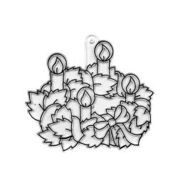 Fényvarázsforma, koszorú