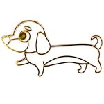 Fényvarázsforma, tacskó- arany színű