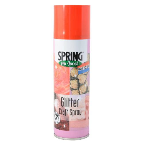 Glitter spray 300ml - piros