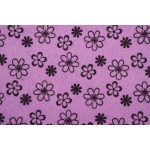 Filclap mintás A4, purple flower