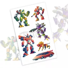 Transformers TyToo Matrica Tetoválások