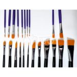 TyToo Fekete arcfestő ecsetszett - 12db