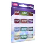 Csillámpor szett 12 x 2,5 ml holografikus színek (holographic colours)