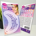 TyToo Arcfestés sablon félarc - Maori