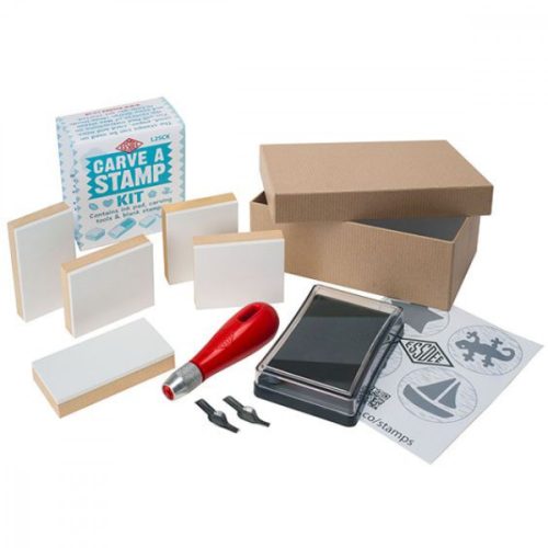 Essdee ‘Carve a Stamp’ linómetsző készlet, nyomda készítéshez