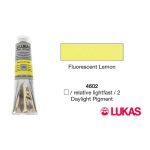 Lukas Cryl Studio fluoreszkáló citromsárga akrilfesték, 75ml