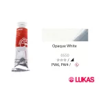 Lukas Terzia olajfesték, 37ml Opaque White