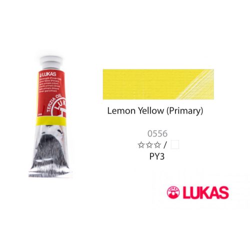 Lukas Terzia olajfesték, 37ml Lemon Yellow (Primary)