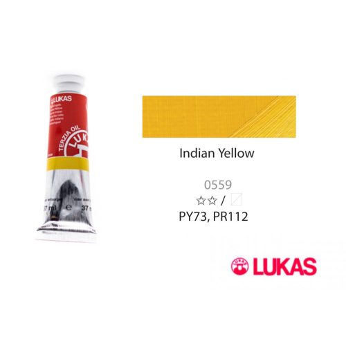 Lukas Terzia olajfesték, 37ml Indian Yellow