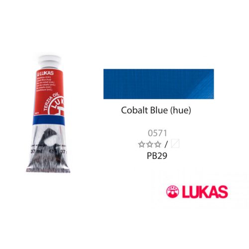 Lukas Terzia olajfesték, 37ml Cobalt Blue (hue)