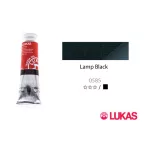 Lukas Terzia olajfesték, 37ml Lamp Black