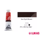 Lukas Terzia olajfesték, 37ml Van Dyck Brown