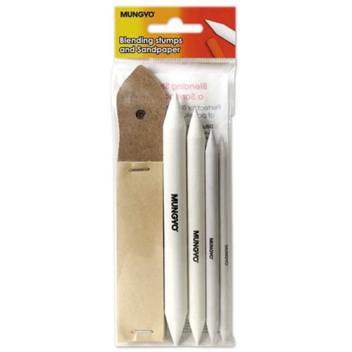 Satírceruza, papírceruza, papírrúd - 4db-os készlet 12db csiszolópapírral MUNGYO