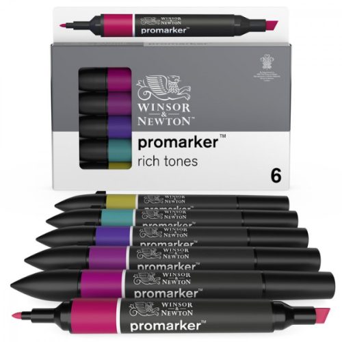 ProMarker® rich tones 6 db-os filctoll készlet., W&N
