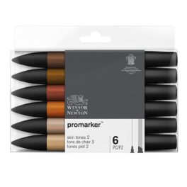   ProMarker® skin tones  'set 2', 6 db-os filctoll készlet., W&N
