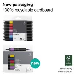 ProMarker® Set 2 - 12+1 db filctoll készlet., W&N