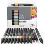 ProMarker® manga set 2 - 12+1 db-os filctoll készlet., W&N