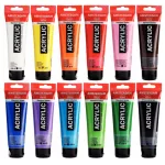 Talens Amsterdam akrilfesték készlet 12x120ml készlet, Value Pack