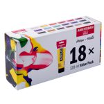 Talens Amsterdam akrilfesték készlet 18x120ml készlet