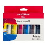 Talens Amsterdam Primary akrilfesték készlet 6x20ml