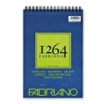 Fabriano 1264 univerzális rajztömb felül spirálos, méret: A5, 30lap