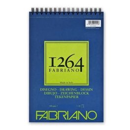   Fabriano 1264 univerzális rajztömb felül spirálos, méret: A5, 30lap