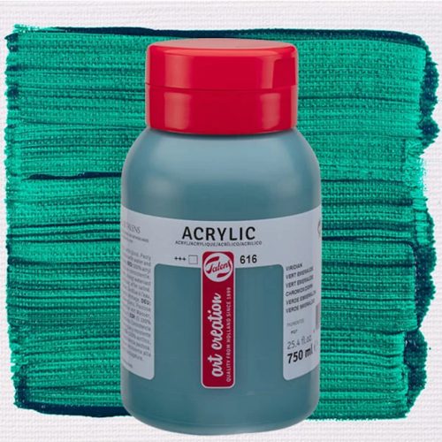 Talens Art Creation akrilfesték 750ml - kékeszöld 616 (Viridian)