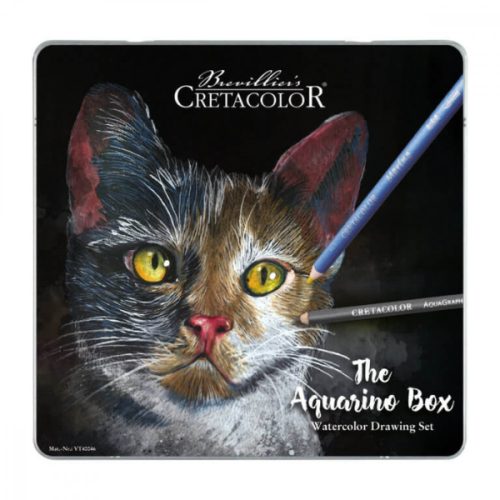 Cretacolor The Aquarino Box 24db-os akvarellceruza készlet