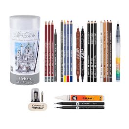 Cretacolor Urban Sketching 24 darabos vázlatkészlet