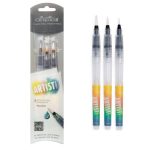 Cretacolor Artist Studio Aqua2Go víztartályos ecsetkészlet, 3db-os
