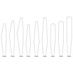 Festőkés, palettakés fa nyéllel, AMI, Nr. 06 (547906)