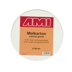 AMI kasírozott festővászon 20 cm - kerek